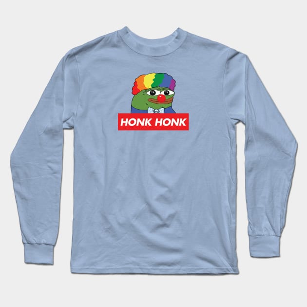Honk Pepe Long Sleeve T-Shirt by drastri